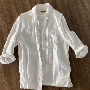 Linen dress shirt